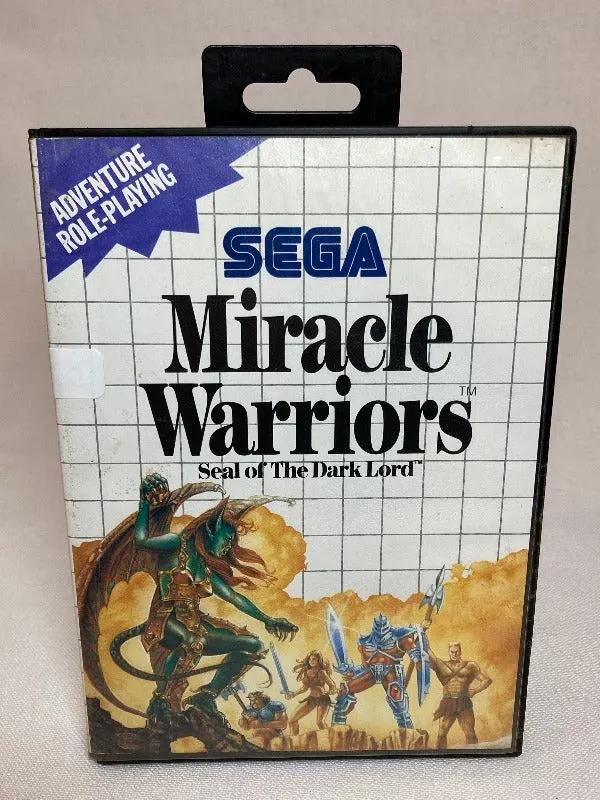 Game | Sega Master System | Miracle Warriors Seal Of The Dark Lord Physical Video Games Game Sega