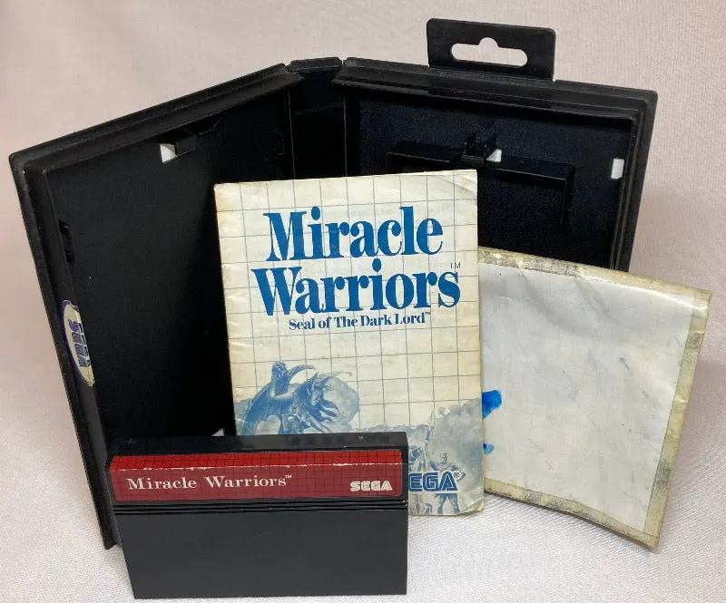Game | Sega Master System | Miracle Warriors Seal Of The Dark Lord Physical Video Games Game Sega
