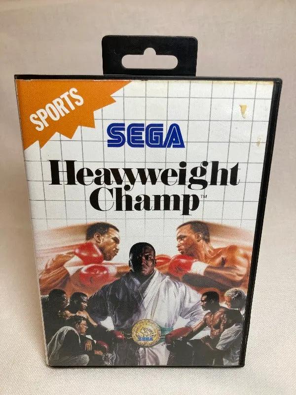 Game | Sega Master System | Heavyweight Champ Physical Video Games Game Sega