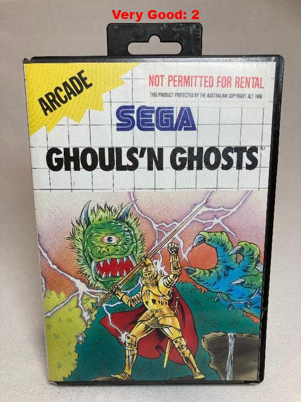 Game | Sega Master System | Ghouls 'N Ghosts