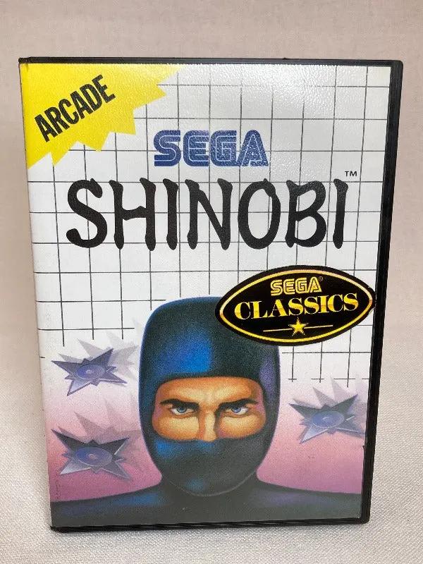 Game | Sega Master System | Shinobi Physical Video Games Game Sega