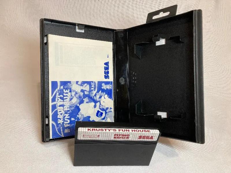 Game | Sega Master System | Krusty's Fun House Physical Video Games Game Sega