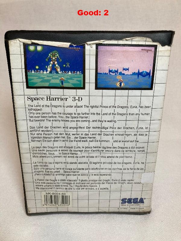 Game | Sega Master System | Space Harrier 3D