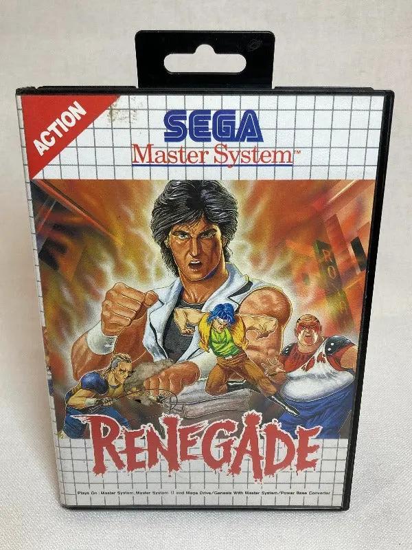Game | Sega Master System | Renegade Physical Video Games Game Sega