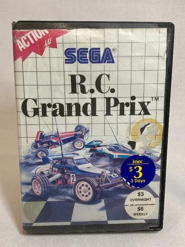 Game | Sega Master System | RC Grand Prix Physical Video Games Game Sega