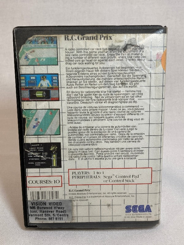 Game | Sega Master System | RC Grand Prix