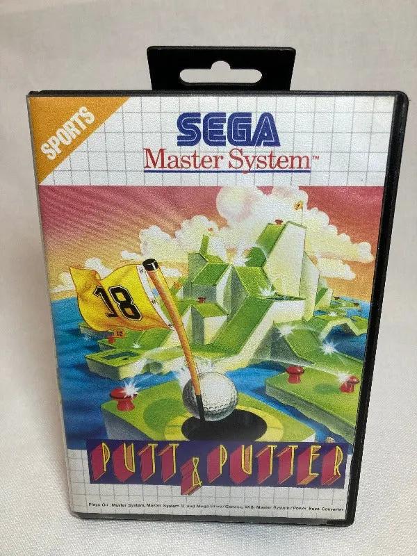 Game | Sega Master System | Putt And Putter Physical Video Games Game Sega