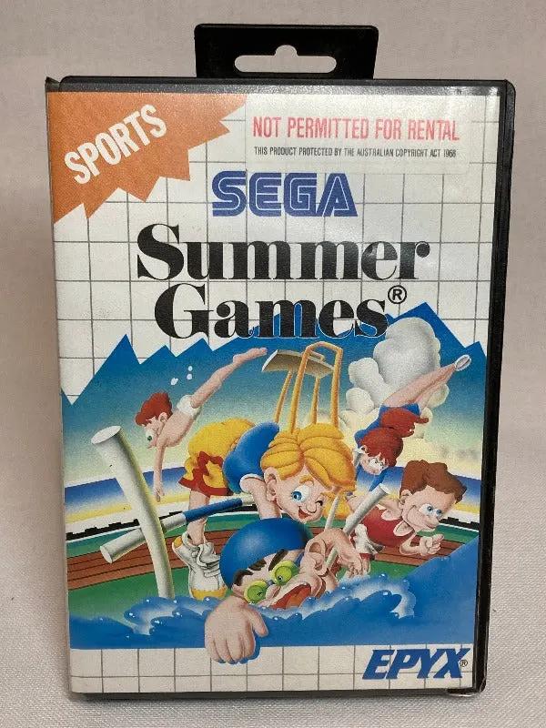 Game | Sega Master System | Summer Games Physical Video Games Game Sega