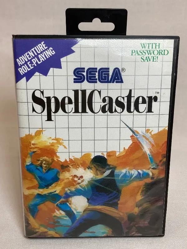 Game | Sega Master System | Spellcaster Physical Video Games Game Sega
