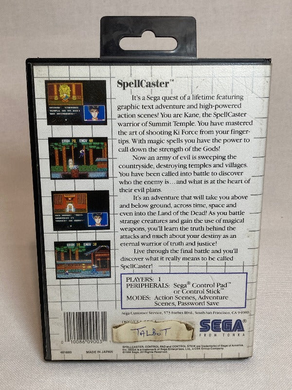 Game | Sega Master System | Spellcaster