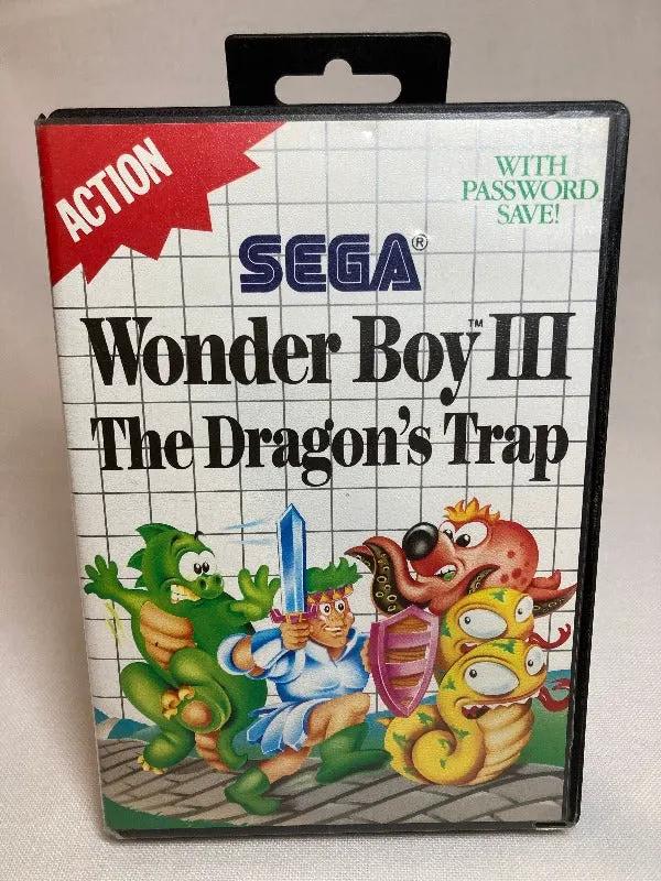 Game | Sega Master System | Wonder Boy III The Dragon's Trap Physical Video Games Game Sega