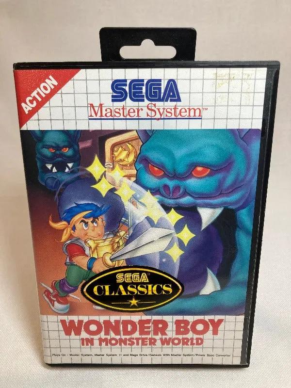 Game | Sega Master System | Wonder Boy In Monster World Physical Video Games Game Sega