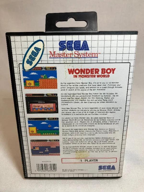 Game | Sega Master System | Wonder Boy In Monster World Physical Video Games Game Sega
