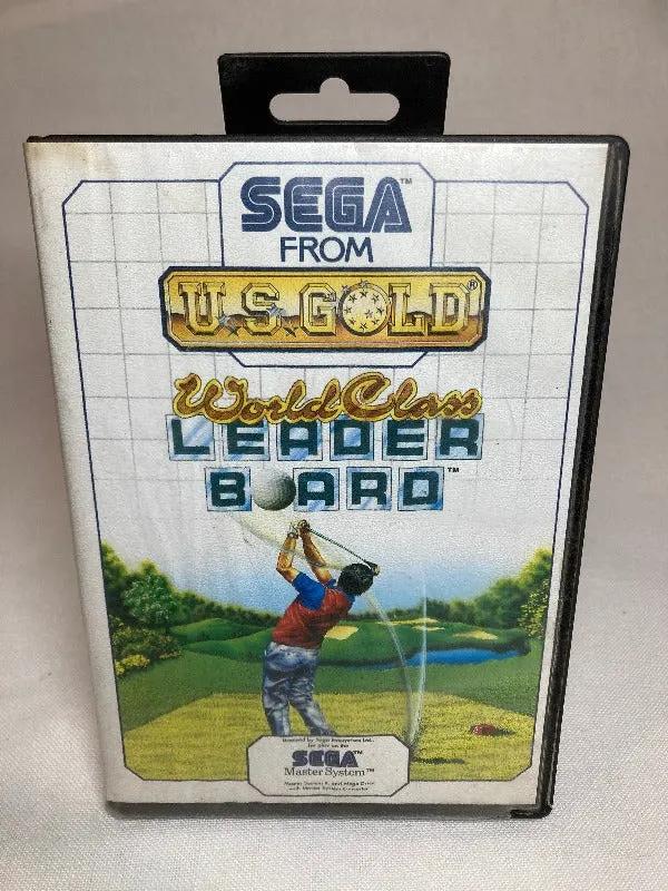 Game | Sega Master System | World Class Leader Board Golf Physical Video Games Game Sega