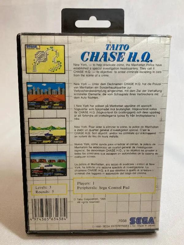 Game | Sega Master System | Taito Chase HQ Physical Video Games Game Sega