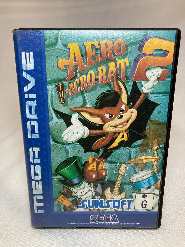 Game | Sega Mega Drive | Aero The Acro-Bat 2