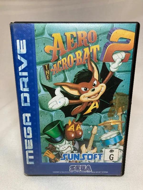 Game | Sega Mega Drive | Aero The Acro-Bat 2 Physical Video Games Game Sega