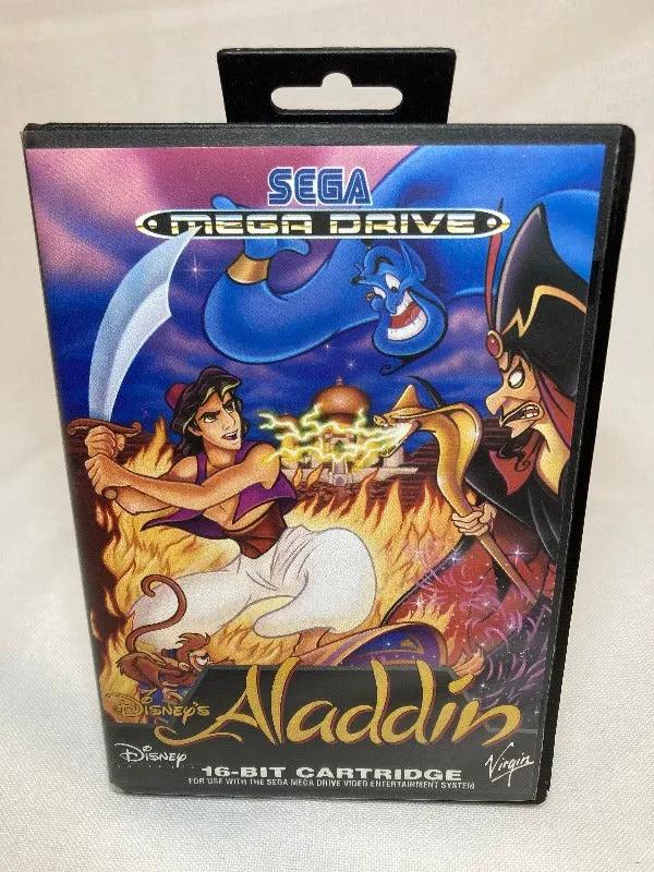 Game | Sega Mega Drive | Aladdin Physical Video Games Game Sega
