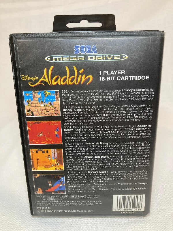 Game | Sega Mega Drive | Aladdin