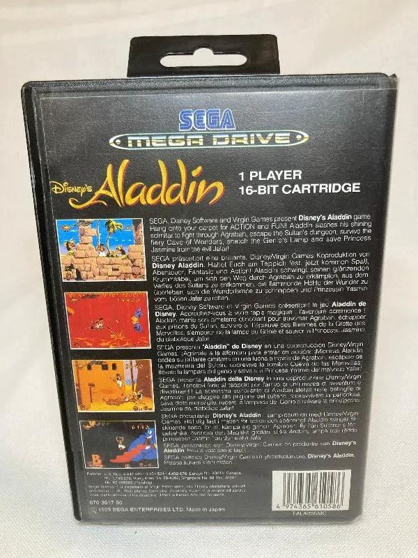 Game | Sega Mega Drive | Aladdin Physical Video Games Game Sega