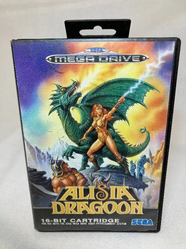 Game | Sega Mega Drive | Alisia Dragoon Physical Video Games Game Sega