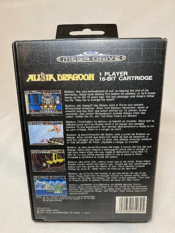 Game | Sega Mega Drive | Alisia Dragoon Physical Video Games Game Sega