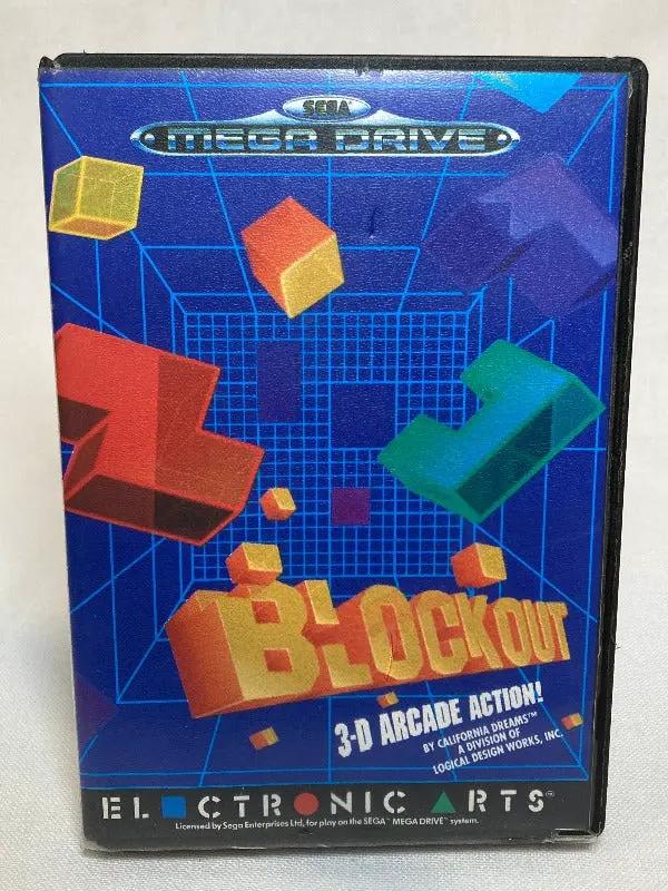 Game | Sega Mega Drive | Blockout Physical Video Games Game Sega
