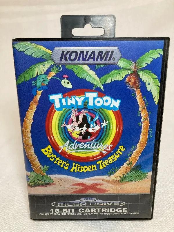 Game | Sega Mega Drive | Tiny Toon Adventures: Buster's Hidden Treasure Physical Video Games Game Sega