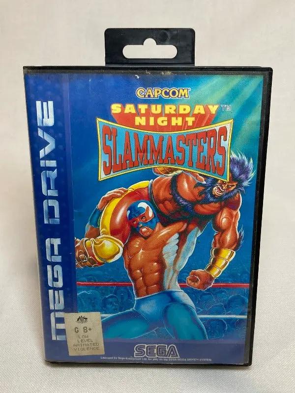 Game | Sega Mega Drive | Saturday Night Slam Masters Physical Video Games Game Sega