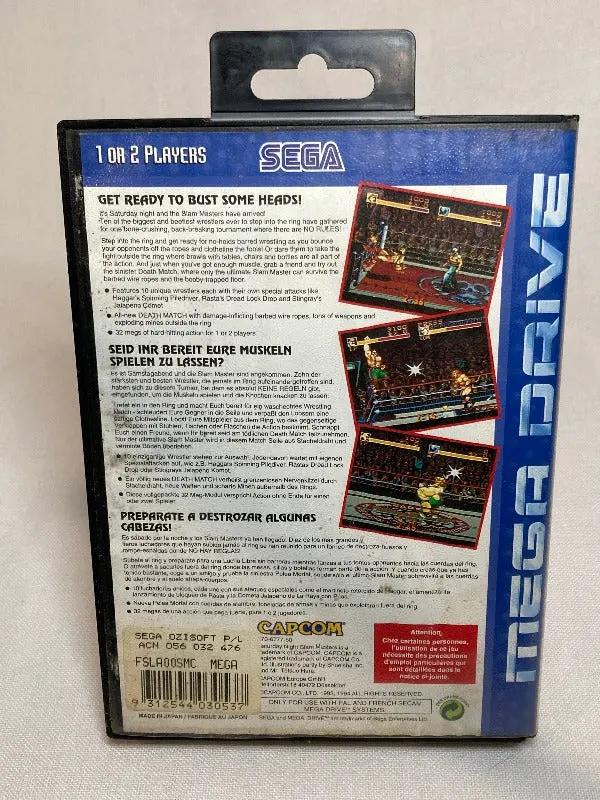 Game | Sega Mega Drive | Saturday Night Slam Masters Physical Video Games Game Sega