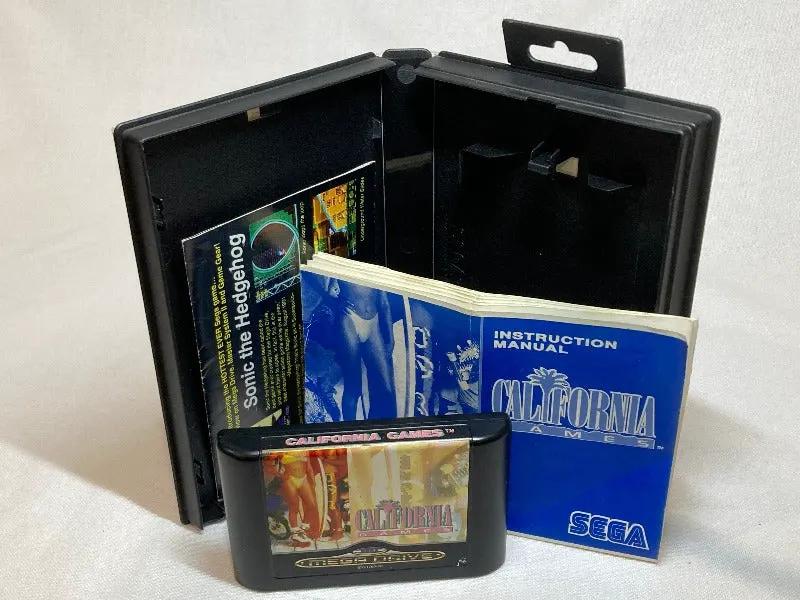 Game | Sega Mega Drive | California Games Physical Video Games Game Sega
