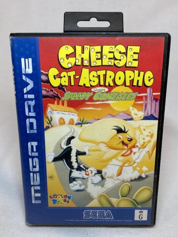 Game | Sega Mega Drive | Cheese Cat-Astrophe starring Speedy Gonzales Physical Video Games Game Sega