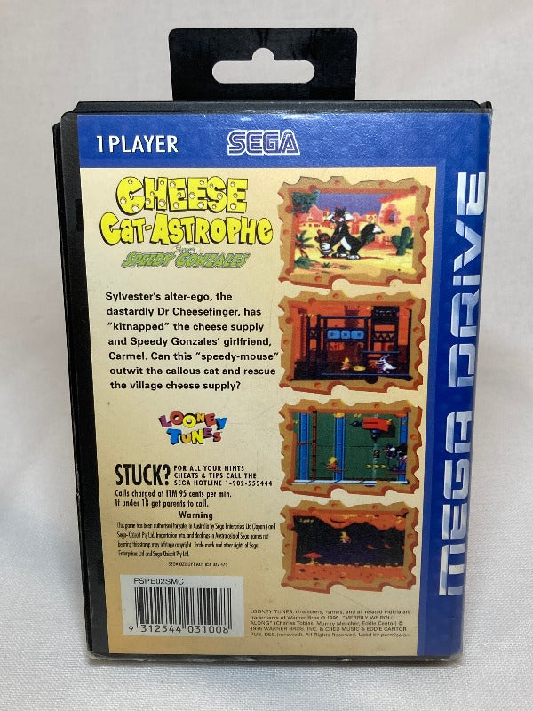 Game | Sega Mega Drive | Cheese Cat-Astrophe starring Speedy Gonzales