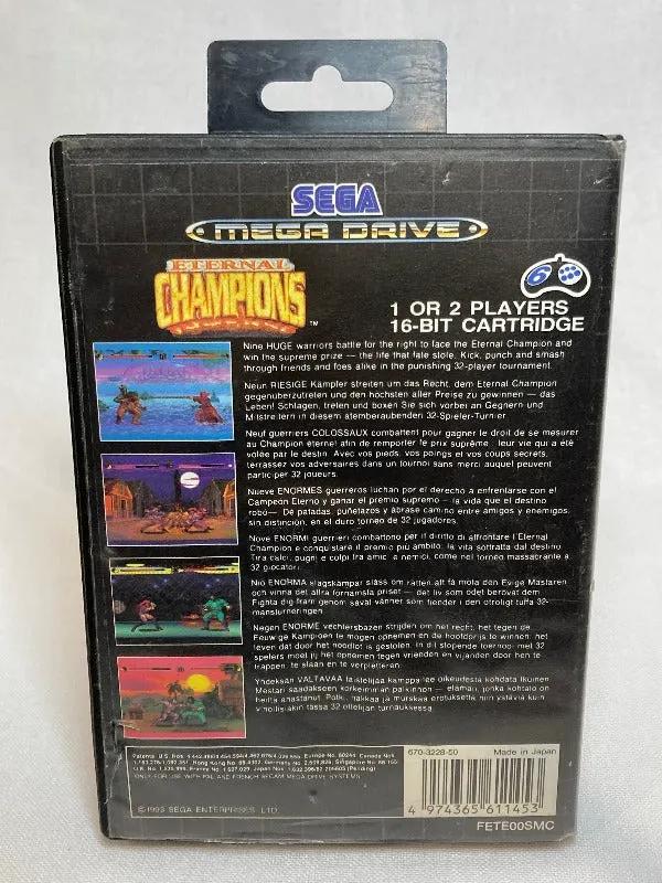 Game | Sega Mega Drive | Eternal Champions Physical Video Games Game Sega