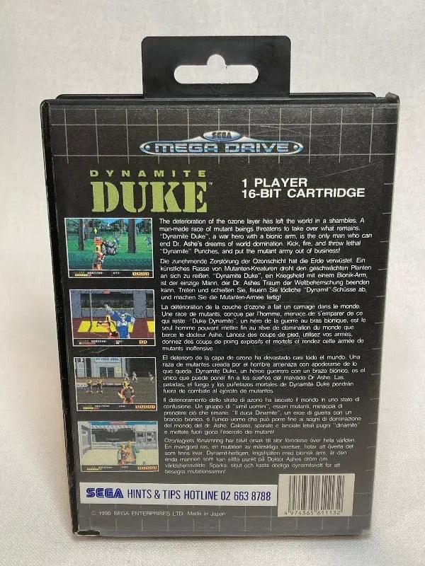 Game | Sega Mega Drive | Dynamite Duke Physical Video Games Game Sega