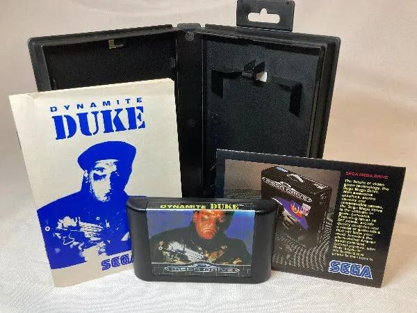 Game | Sega Mega Drive | Dynamite Duke Physical Video Games Game Sega