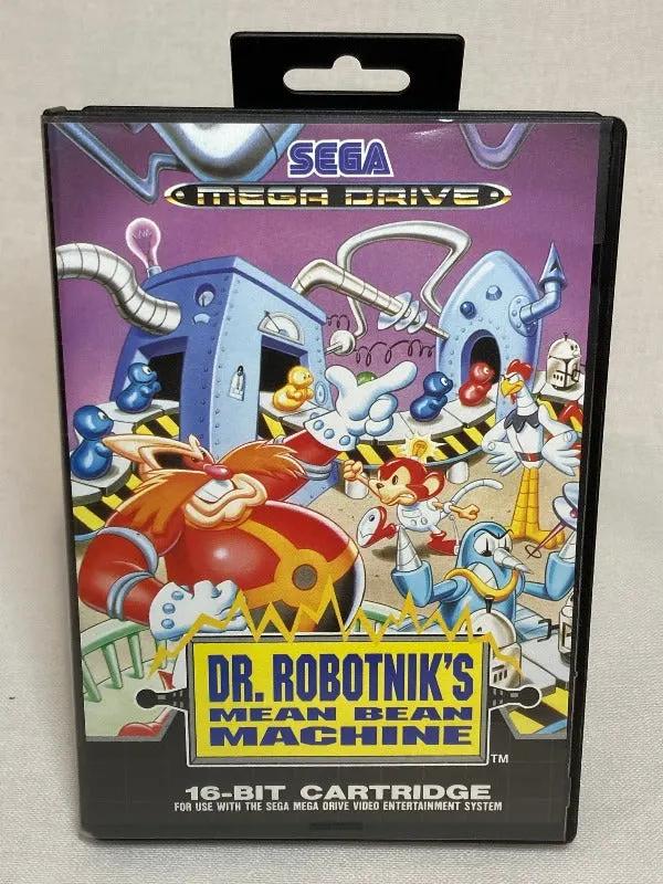 Game | Sega Mega Drive | Dr. Robotnik's Mean Bean Machine Physical Video Games Game Sega