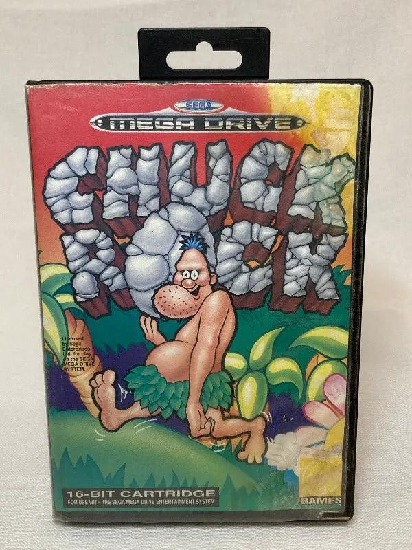 Game | Sega Mega Drive | Chuck Rock Physical Video Games Game Sega