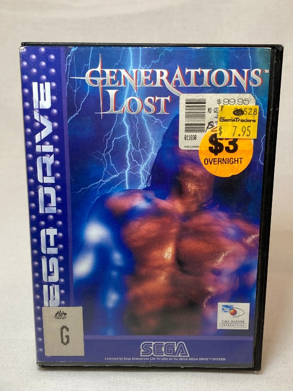 Game | Sega Mega Drive | Generations Lost