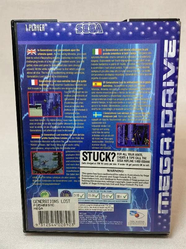 Game | Sega Mega Drive | Generations Lost Physical Video Games Game Sega