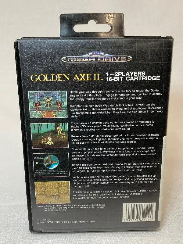 Game | Sega Mega Drive | Golden Axe II Physical Video Games Game Sega