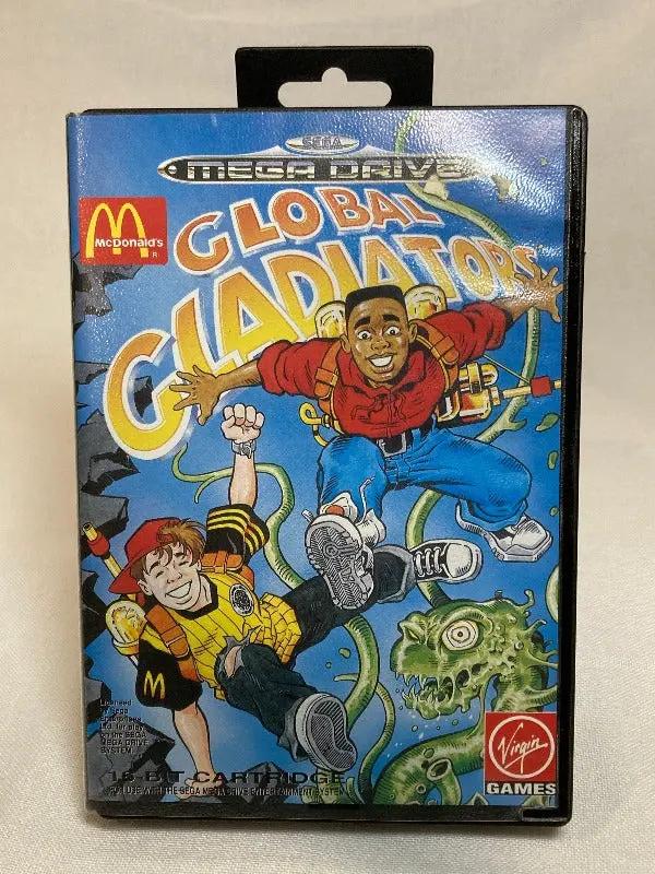 Game | Sega Mega Drive | Global Gladiators Physical Video Games Game Sega