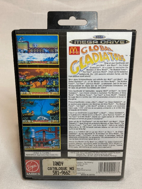 Game | Sega Mega Drive | Global Gladiators
