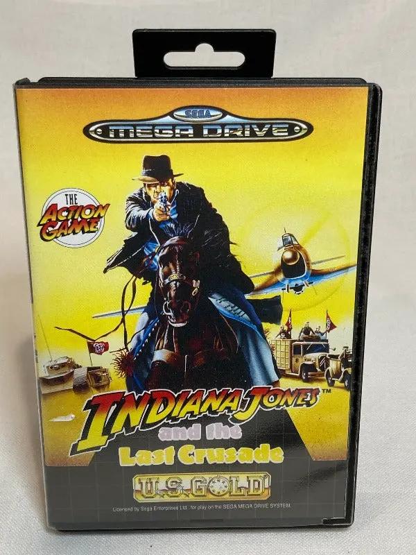 Game | Sega Mega Drive | Indiana Jones And The Last Crusade Physical Video Games Game Sega