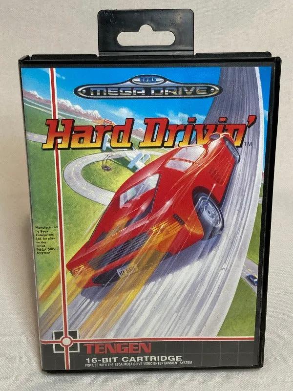 Game | Sega Mega Drive | Hard Drivin' Physical Video Games Game Sega