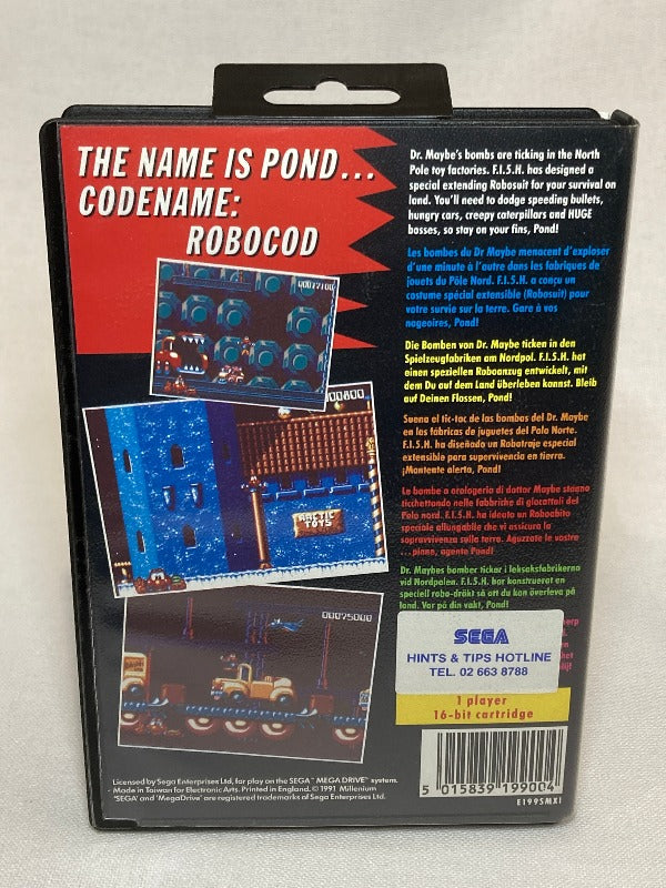 Game | Sega Mega Drive | James Pond II 2 Codename Robocod