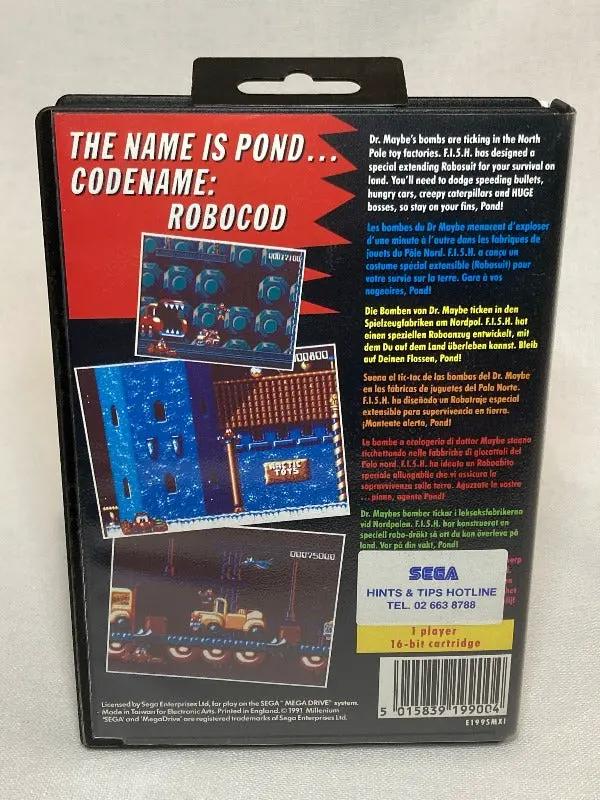 Game | Sega Mega Drive | James Pond II 2 Codename Robocod Physical Video Games Game Sega