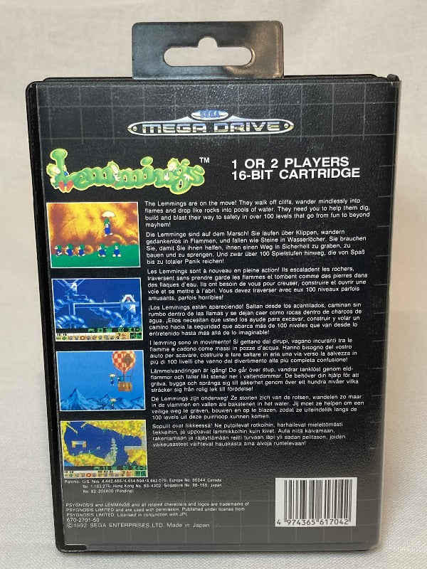 Game | Sega Mega Drive | Lemmings