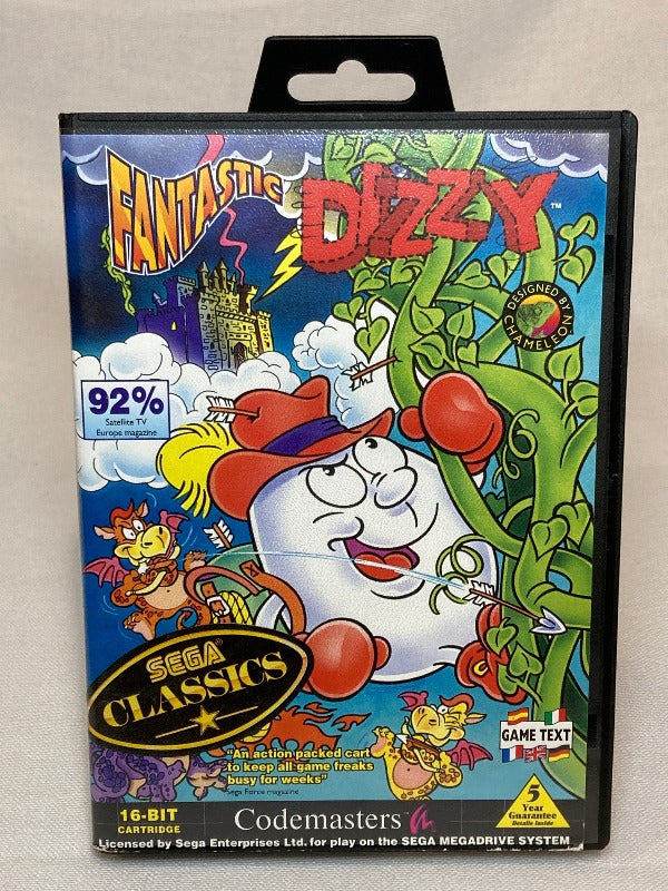 Game | Sega Mega Drive | Fantastic Dizzy
