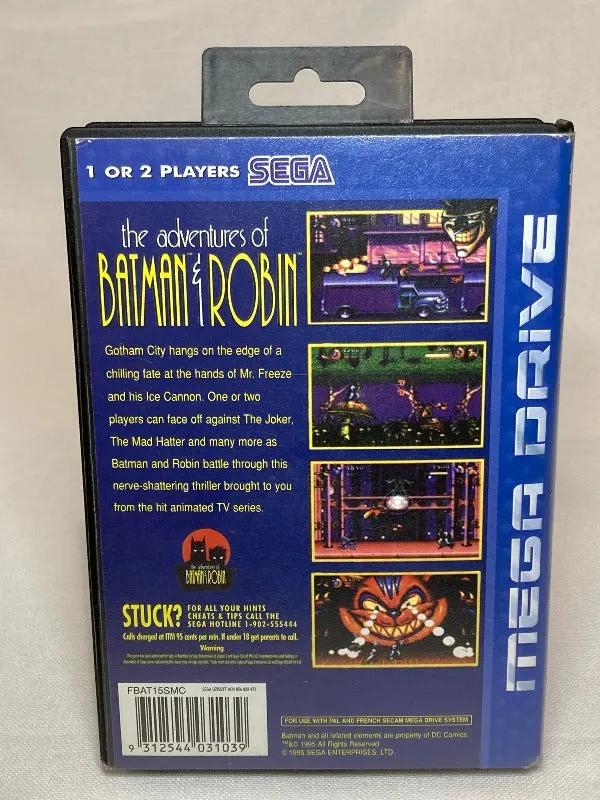 Game | Sega Mega Drive | The Adventures Of Batman & Robin Physical Video Games Game Sega